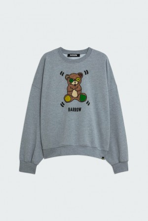 Barrow Crewneck with Print Uomo Felpe Nere | 783264-BMW