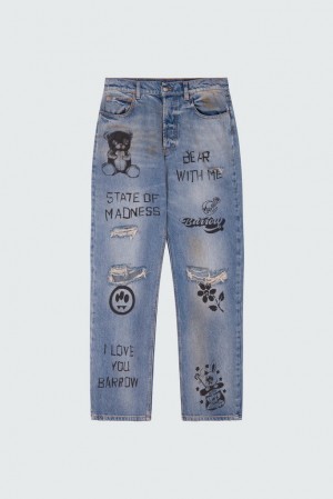 Barrow denim 'sketch effect' Donna Jeans Blu | 457903-NFD