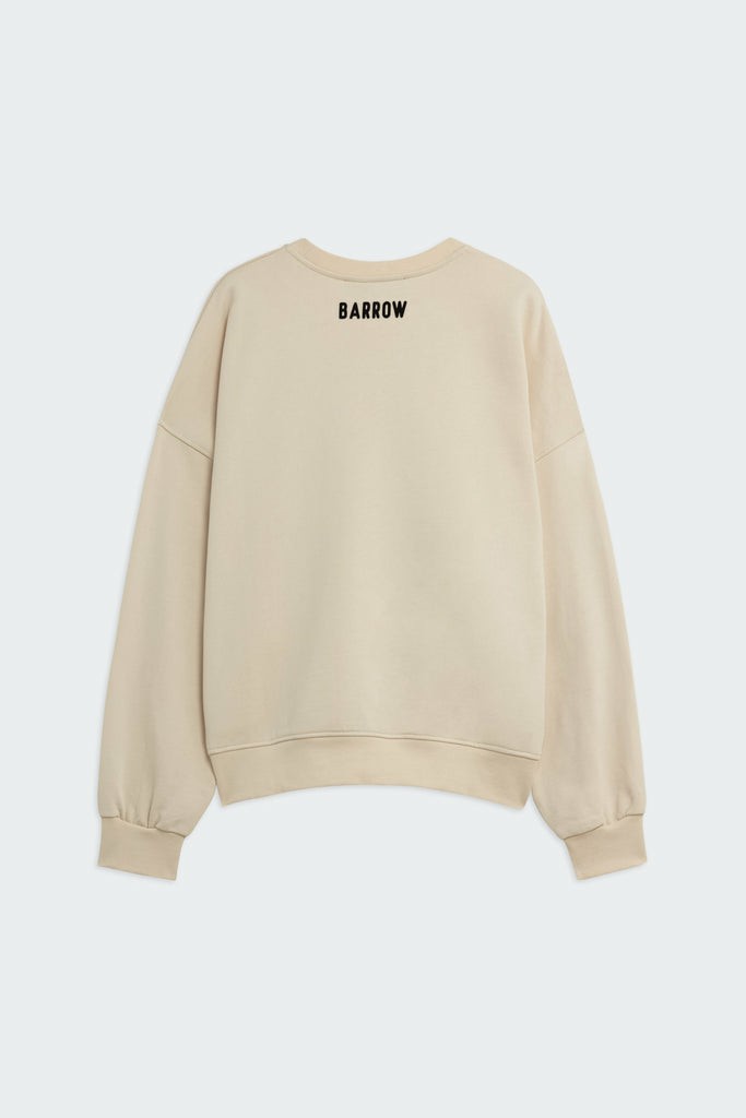 Barrow Crewneck with Print Donna Felpe Nere | 650142-SPV