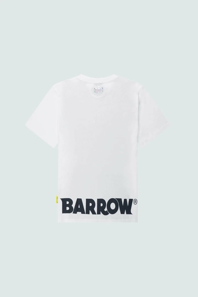 Barrow Iconic Uomo Magliette Bianche | 093514-BON