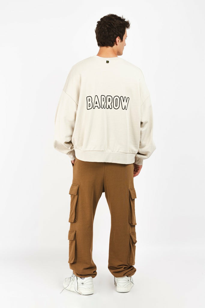 Barrow Smile Iconic Uomo Pantaloni Marroni | 241807-HLE