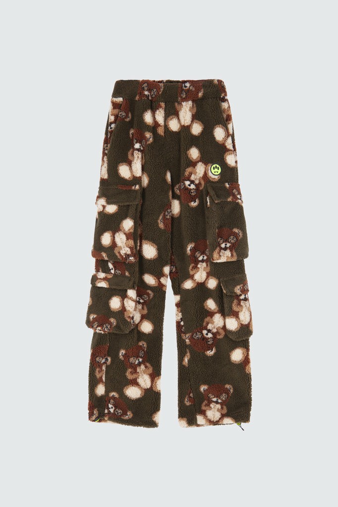 Barrow Teddy Camouflage Cargo Donna Pantaloni Verdi | 263857-UEC