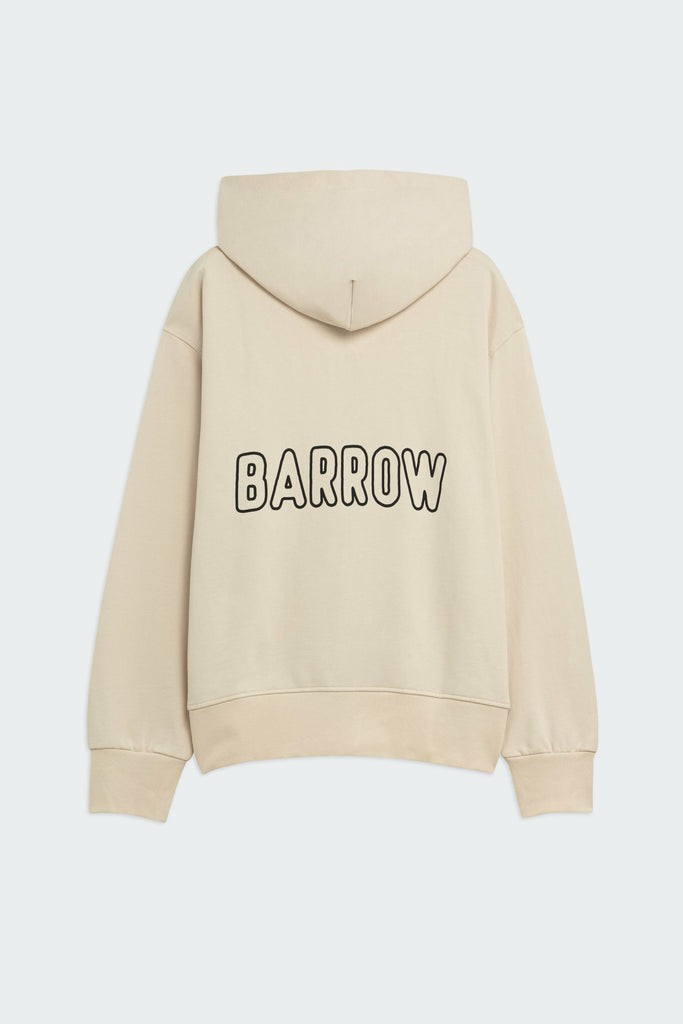 Barrow Zip Up Donna Felpa con Cappuccio Nere | 730542-EDB